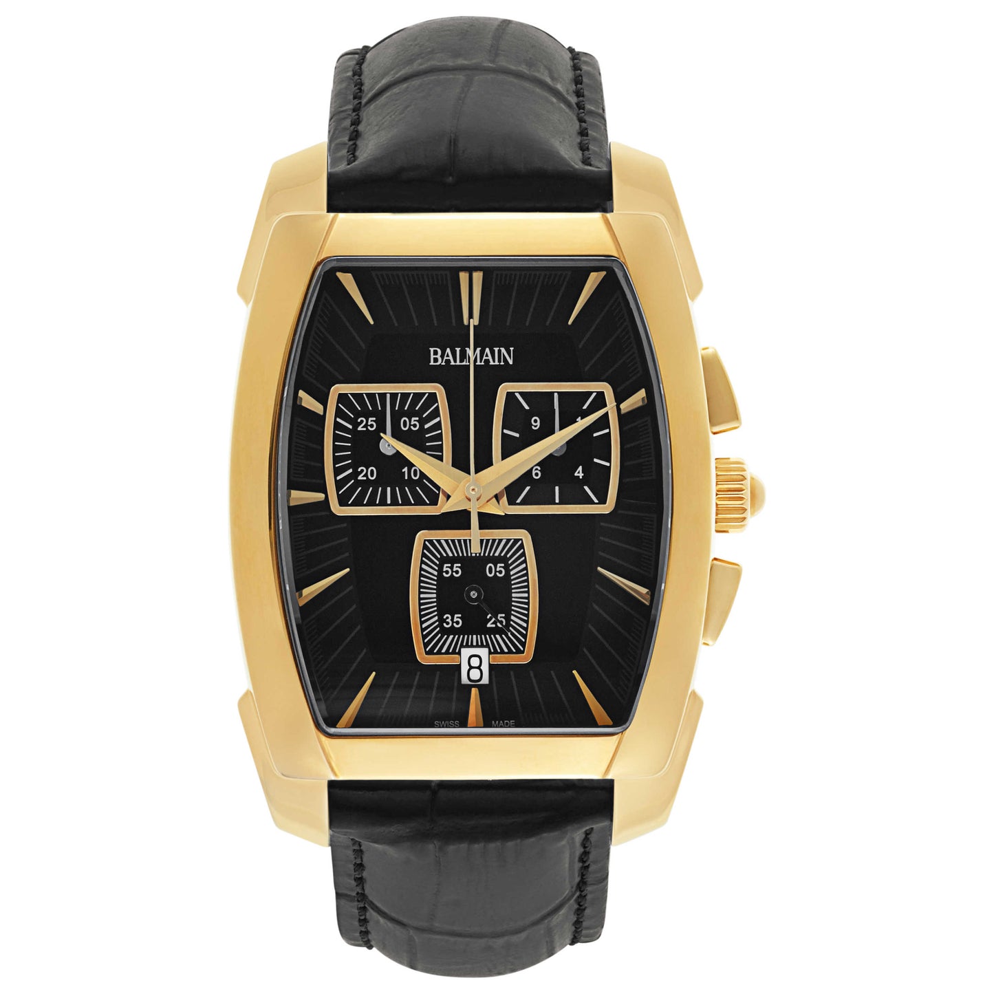 Front view of Balmain Arcade Men's Swiss Quartz (Battery-Powered) Watch B57493264
