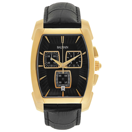 Front view of Balmain Arcade Men's Swiss Quartz (Battery-Powered) Watch B57493264
