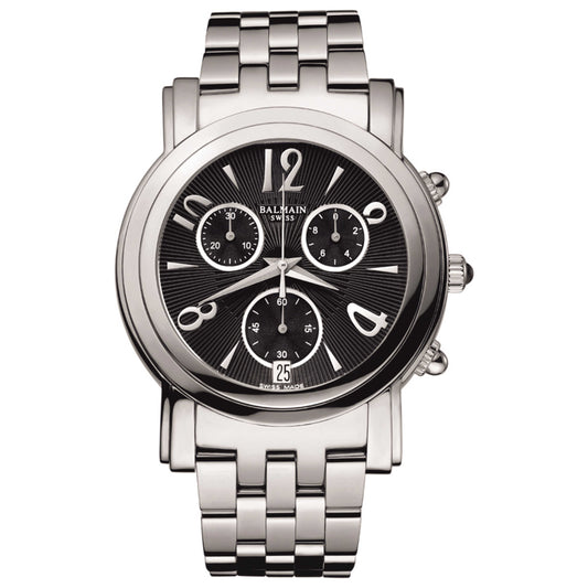 Front view of Balmain Madrigal Men's Swiss Quartz (Battery-Powered) Watch B58813364