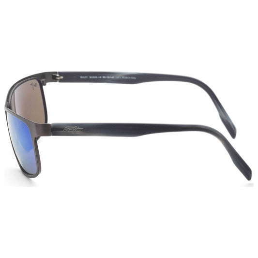 Left view of Maui Jim Anemone Men's Sunglasses B606-14