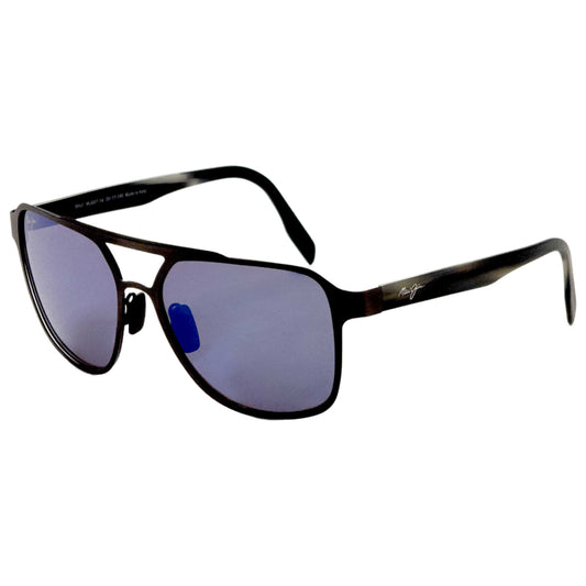 Front view of Maui Jim 2nd Reef Men's Sunglasses B607-14