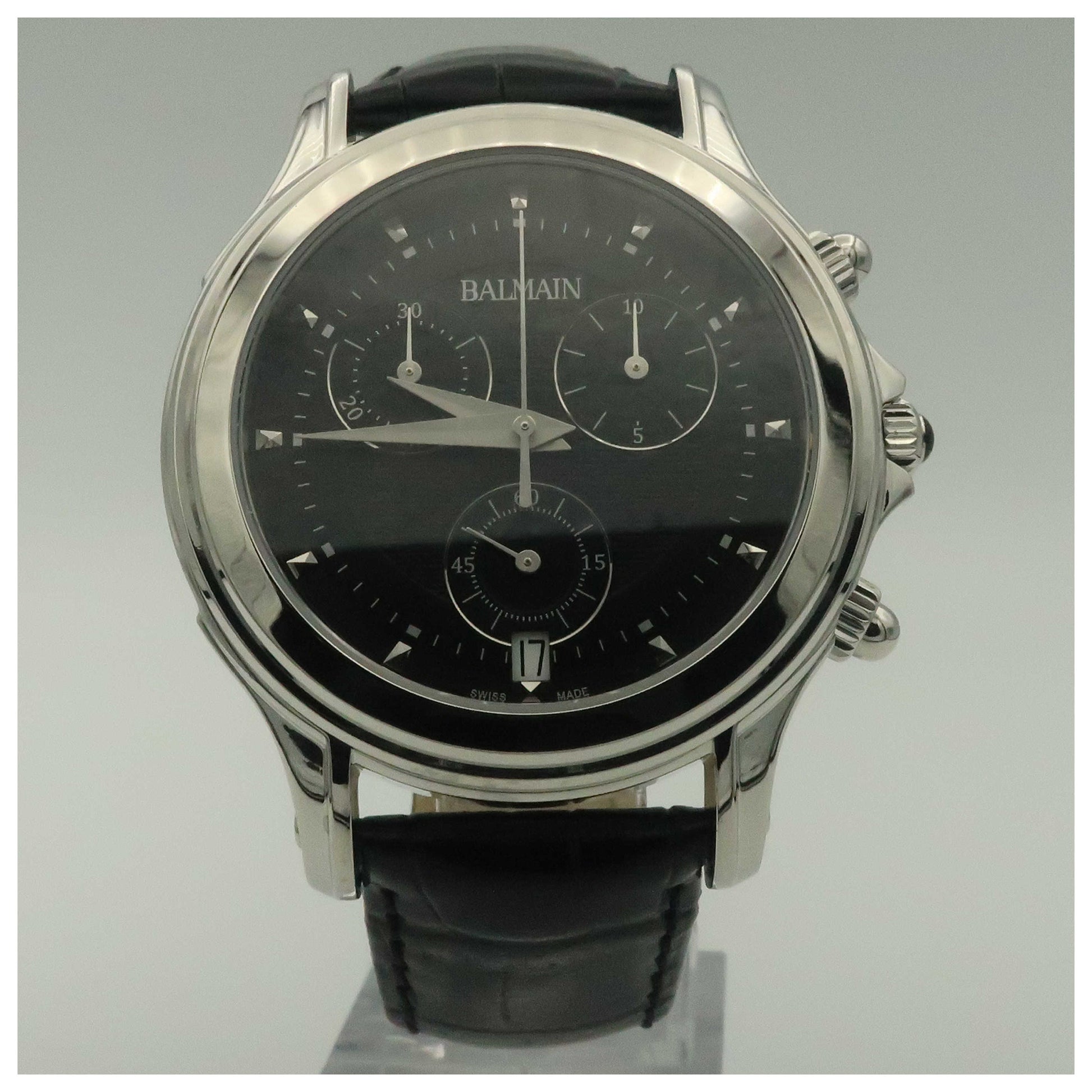 Front view of Balmain Eria Men's Swiss Quartz (Battery-Powered) Watch B68613266-PO