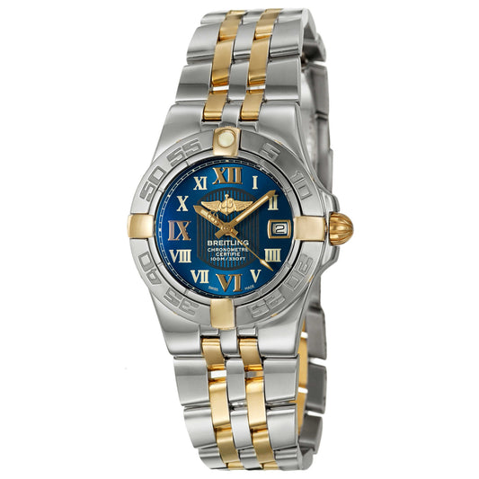 Front view of Breitling Windrider Women's Swiss Quartz (Battery-Powered) Certified Chronometer Watch B71340L2-C779-368D