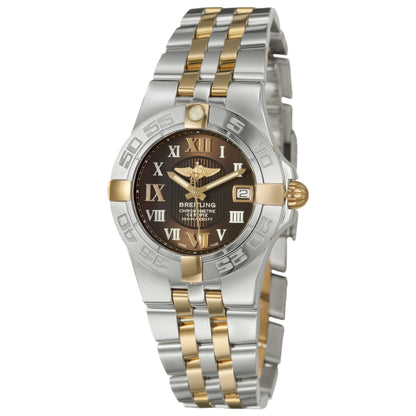 Front view of Breitling Windrider Women's Swiss Quartz (Battery-Powered) Certified Chronometer Watch B71340L2-Q562-368D