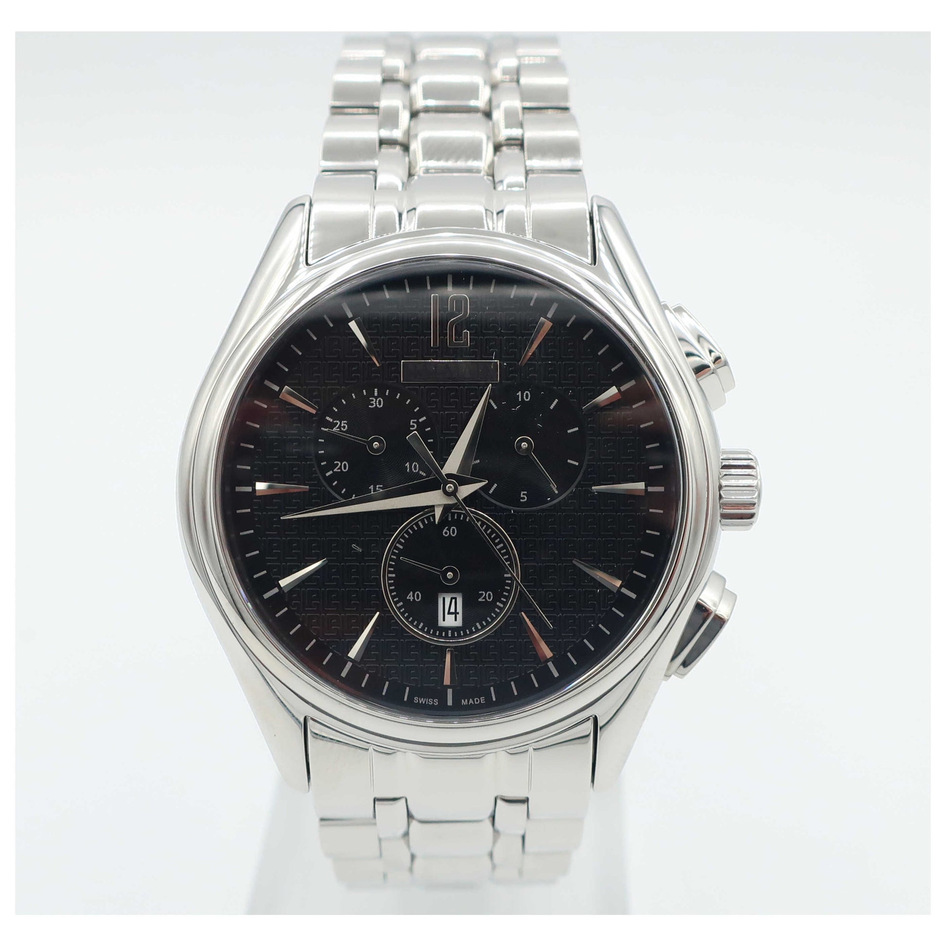 Front view of Balmain Balman Men's Swiss Quartz (Battery-Powered) Watch B72613364-SD