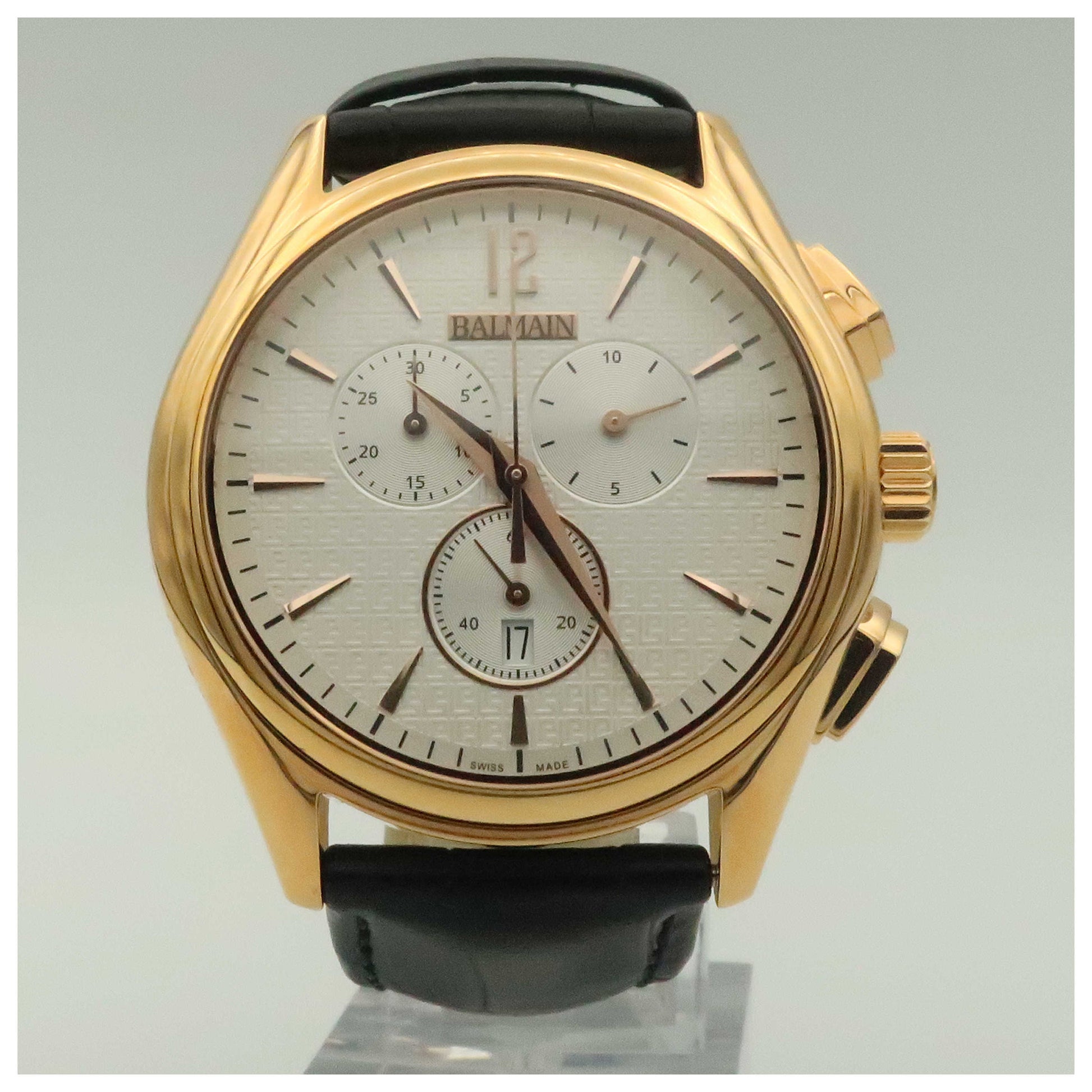 Front view of Balmain Balman Men's Swiss Quartz (Battery-Powered) Watch B72693224-PO