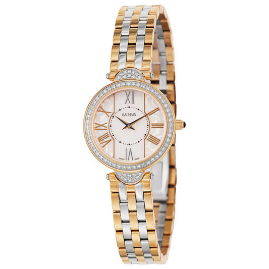 Front view of Balmain Haute Elegance Women's Swiss Quartz (Battery-Powered) Watch B80773385