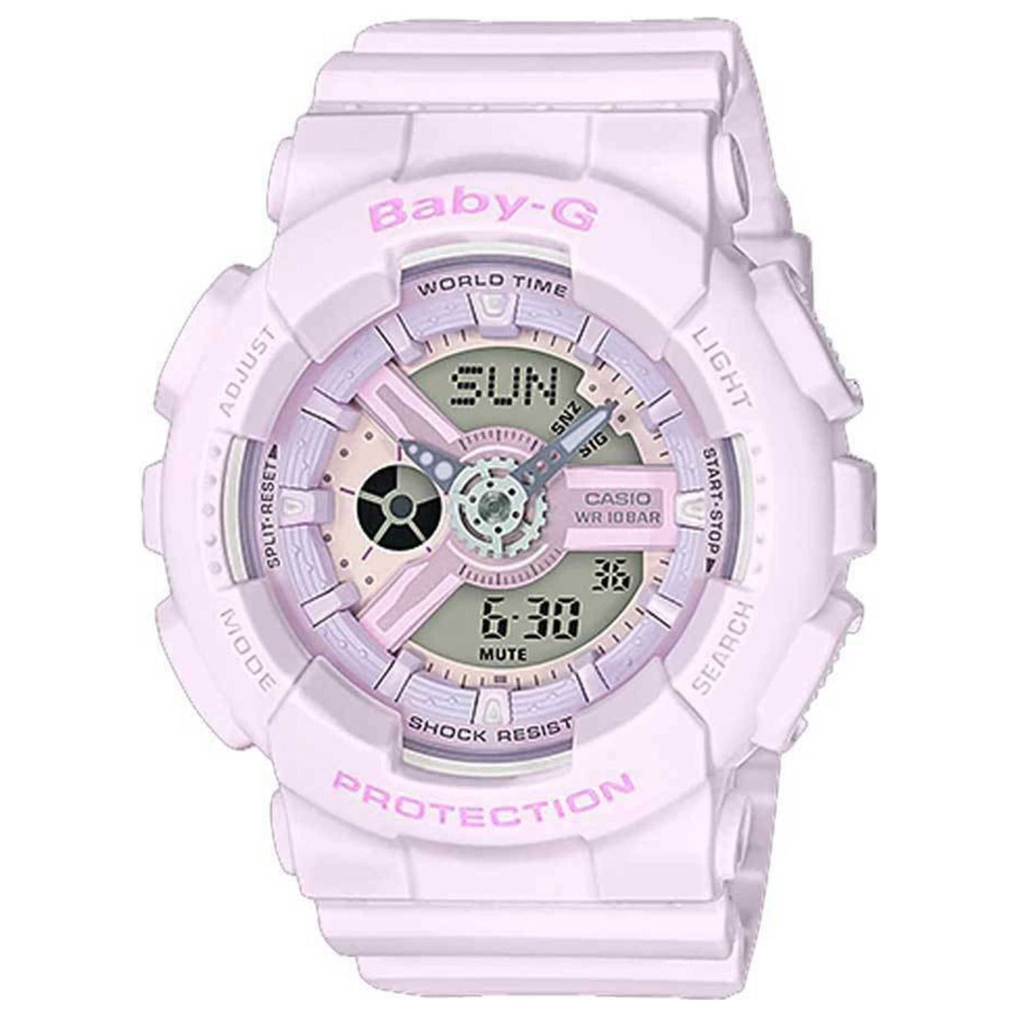 Front view of Casio Baby-G Women's Quartz Watch BA-110-4A2SDR