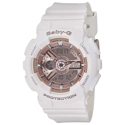 Front view of Casio Baby-G Women's Quartz Watch BA-110-7A1SDR