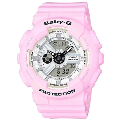 Front view of Casio Baby-G Women's Quartz Watch BA-110BE-4ADR