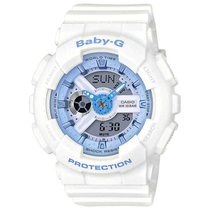 Front view of Casio Baby-G Women's Quartz Watch BA-110BE-7ADR