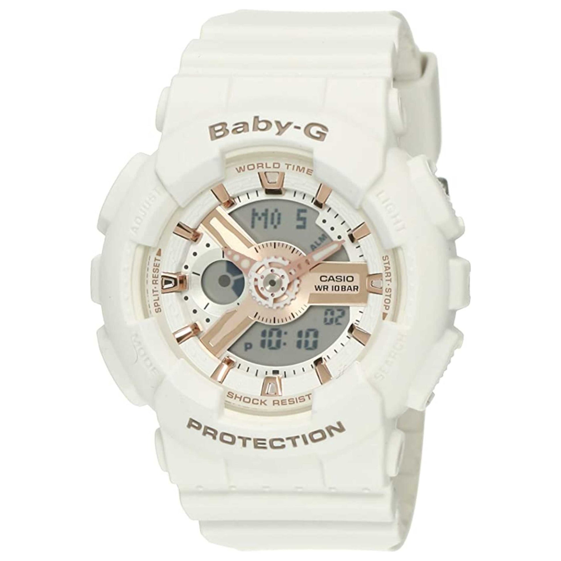 Front view of Casio Baby-G Women's Quartz Watch BA-110RG-7ADR