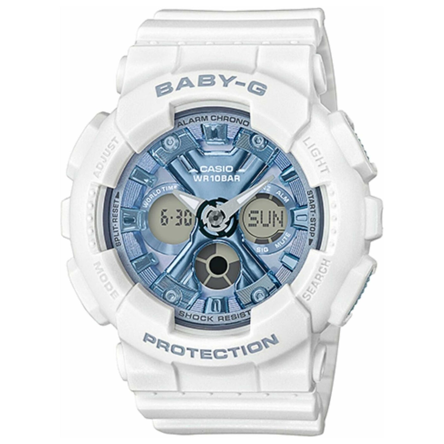 Front view of Casio Baby-G Women's Quartz Watch BA-130-7A2DR