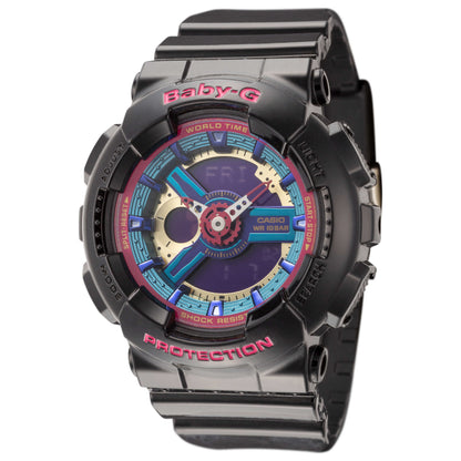 Front view of Casio Baby-G Women's Quartz Watch BA112-1A