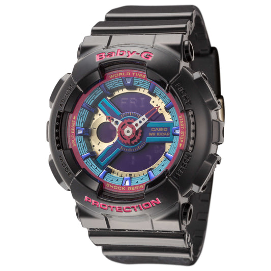 Front view of Casio Baby-G Women's Quartz Watch BA112-1A