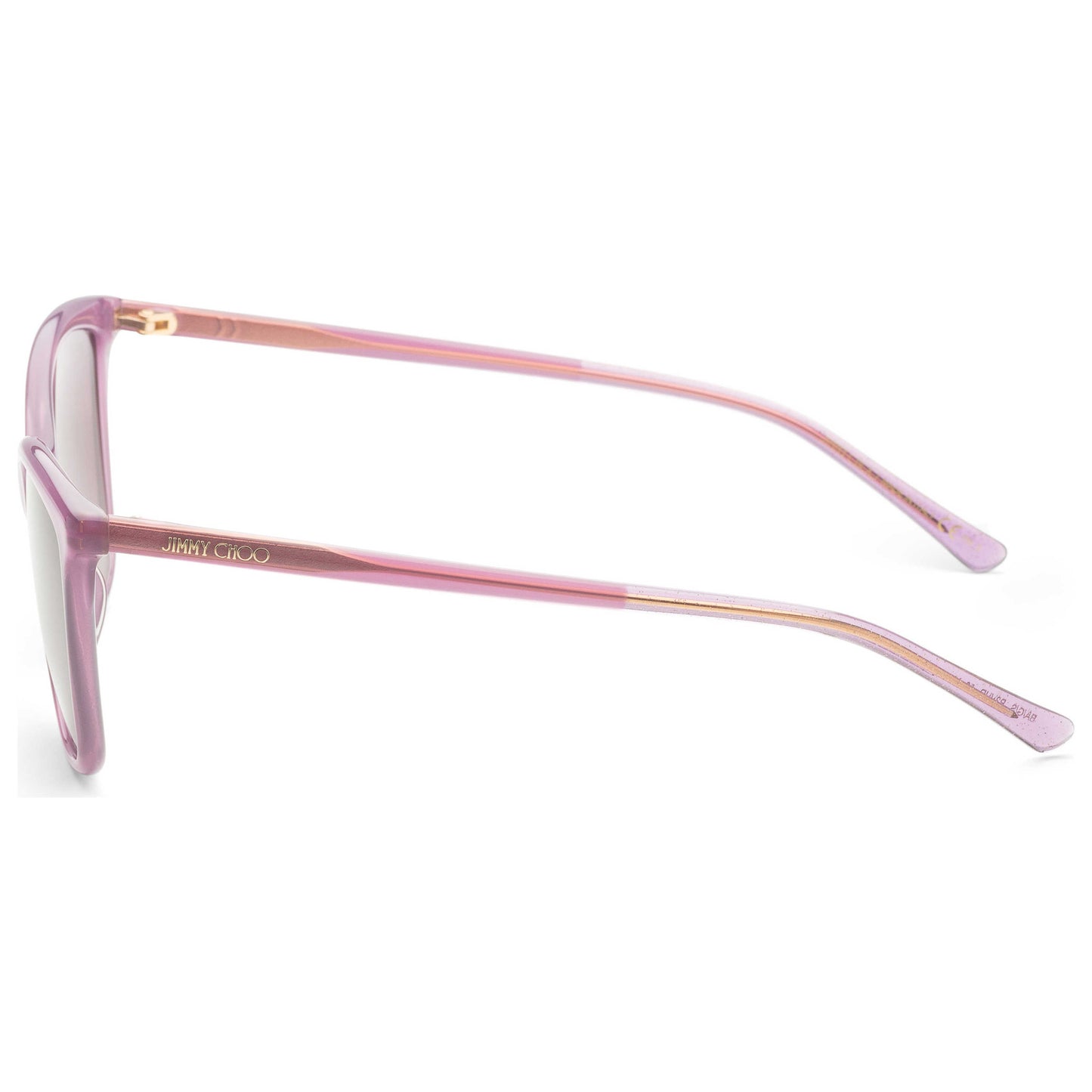 Left view of Jimmy Choo Fashion Women's Sunglasses BAGS-0B3V-UR