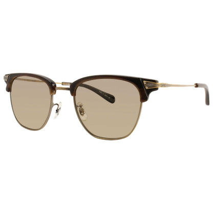 Front view of Oliver Peoples Fashion Men's Sunglasses BANKS-ASHRN-49