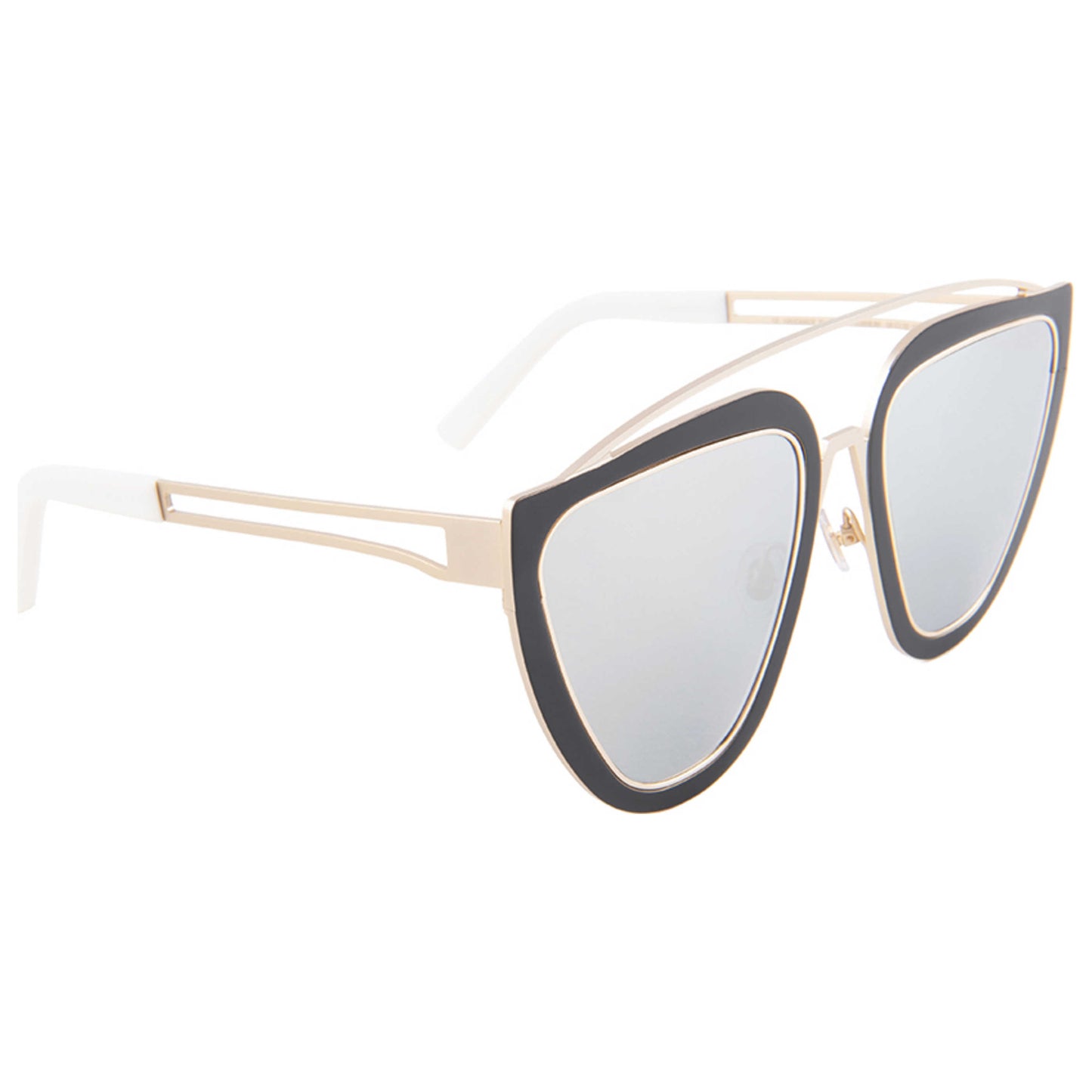 Front view of Irresistor Fashion Women's Sunglasses BARBARELLA-B-BLACKGOLD-0