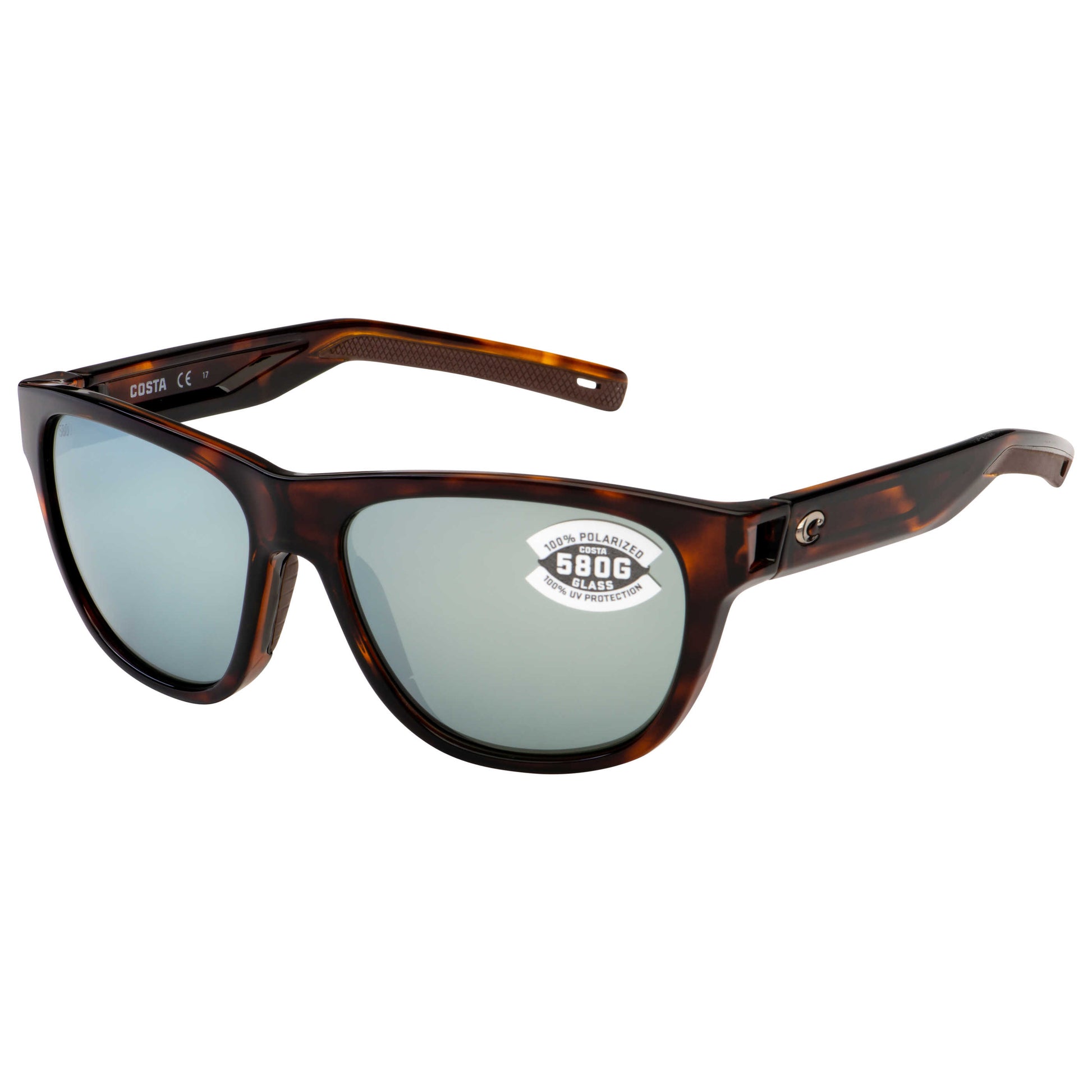 Front view of Costa del Mar Bayside Women's Sunglasses BAY-10-OSGGLP