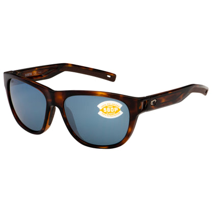 Front view of Costa del Mar Bayside Women's Sunglasses BAY-10-OSGP