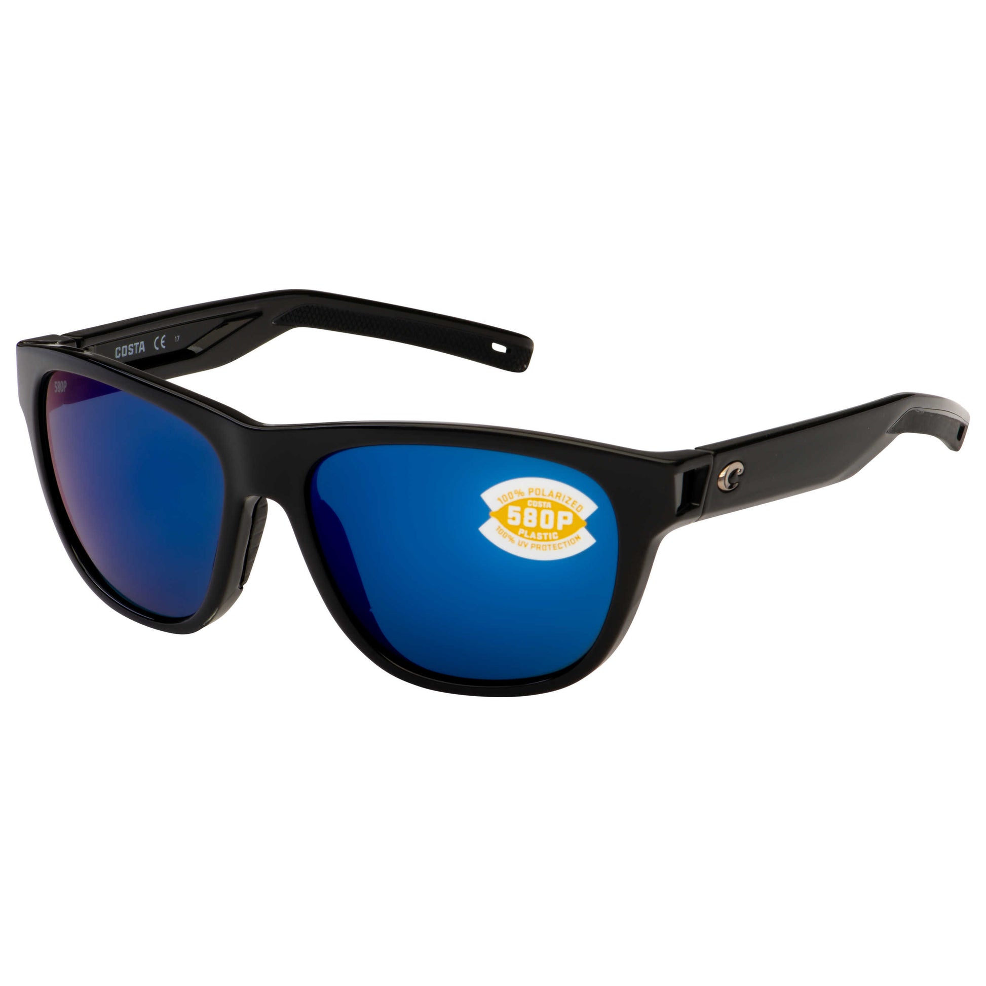 Front view of Costa del Mar Bayside Women's Sunglasses BAY-11-OBMP