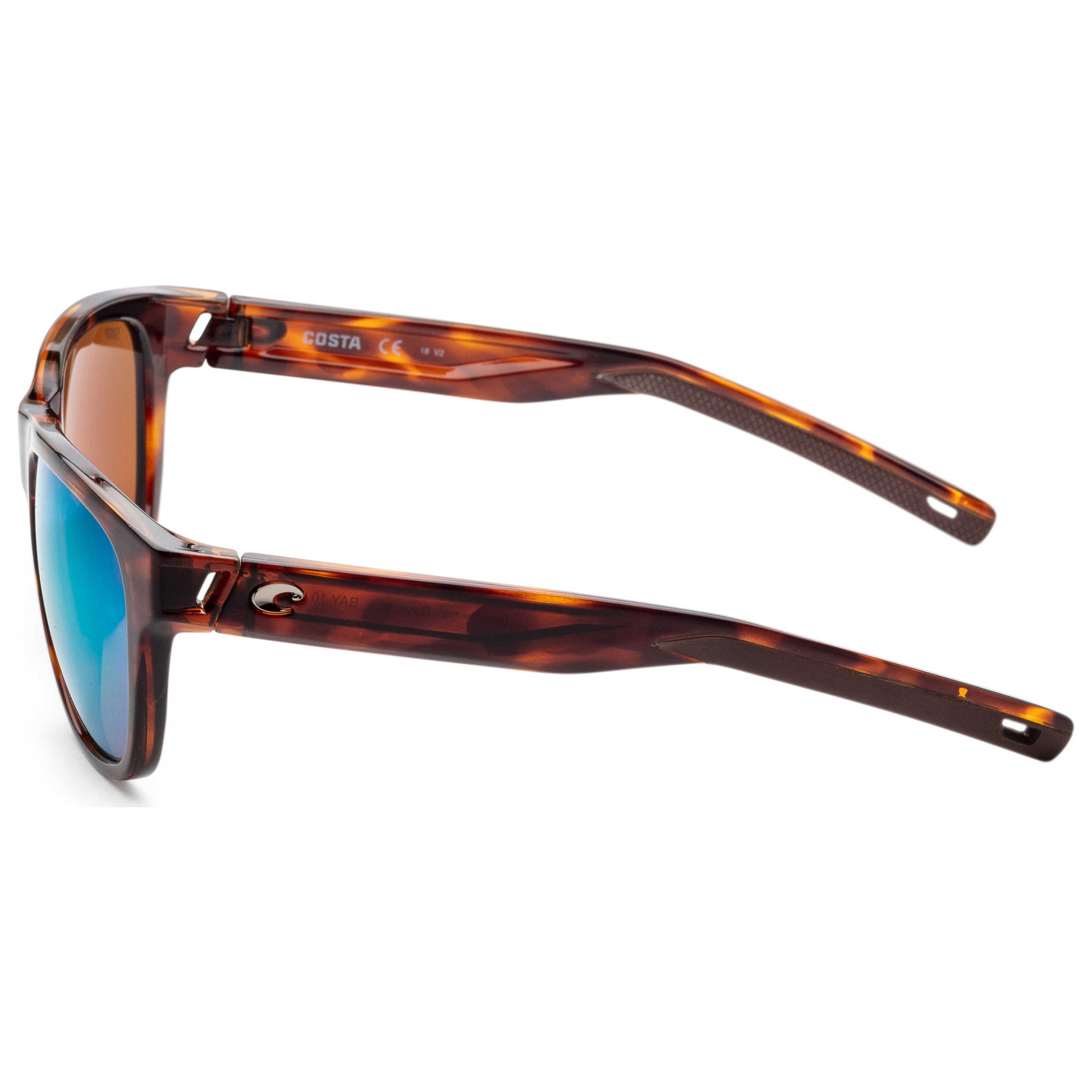 Left view of Costa del Mar Bayside Unisex Sunglasses BAY10OGMP