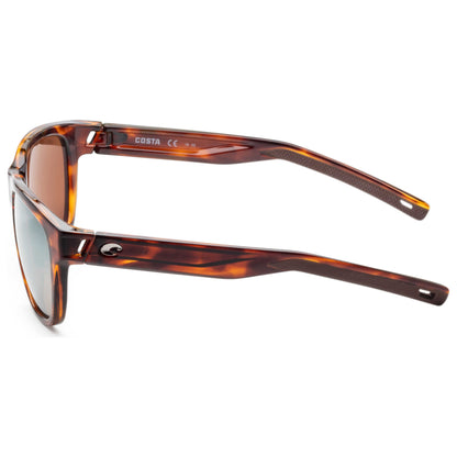 Left view of Costa del Mar Bayside Unisex Sunglasses BAY10OSCGLP