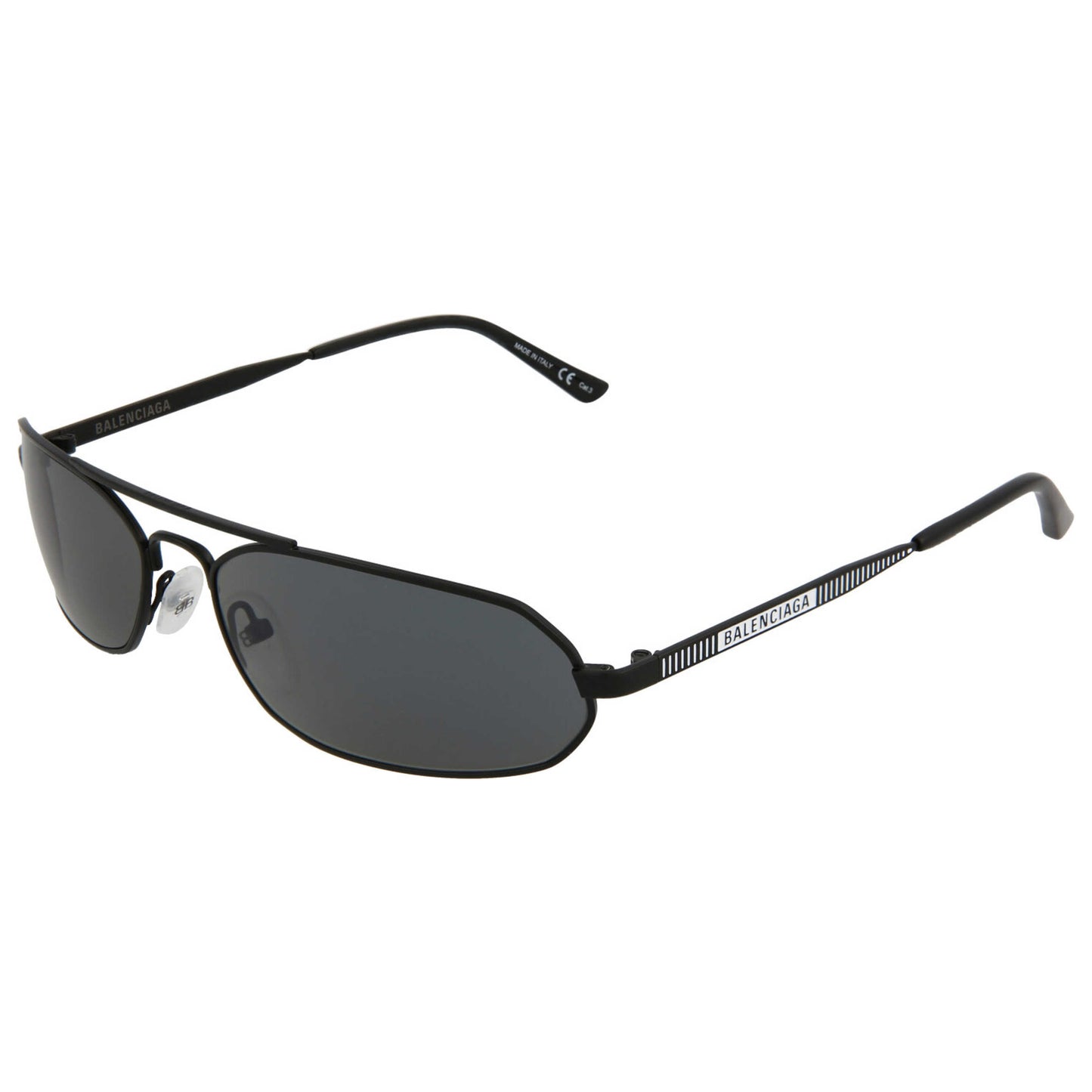 Front view of Balenciaga Fashion Unisex Sunglasses BB0010S-30006572-001