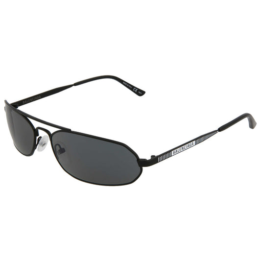 Front view of Balenciaga Fashion Unisex Sunglasses BB0010S-30006572-001