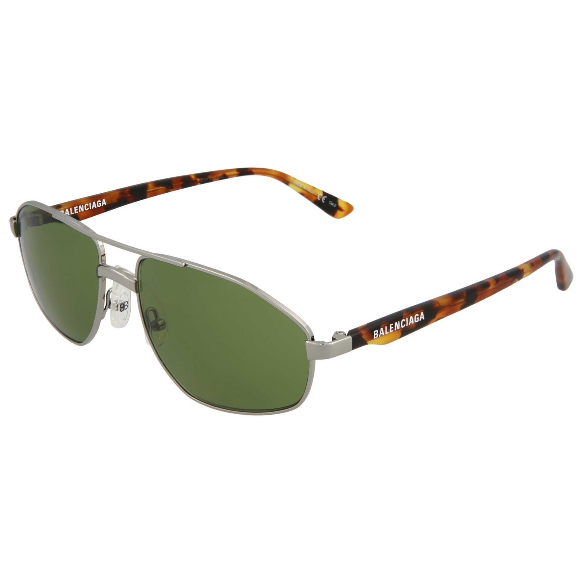 Front view of Balenciaga Fashion Unisex Sunglasses BB0012S-30006576-003