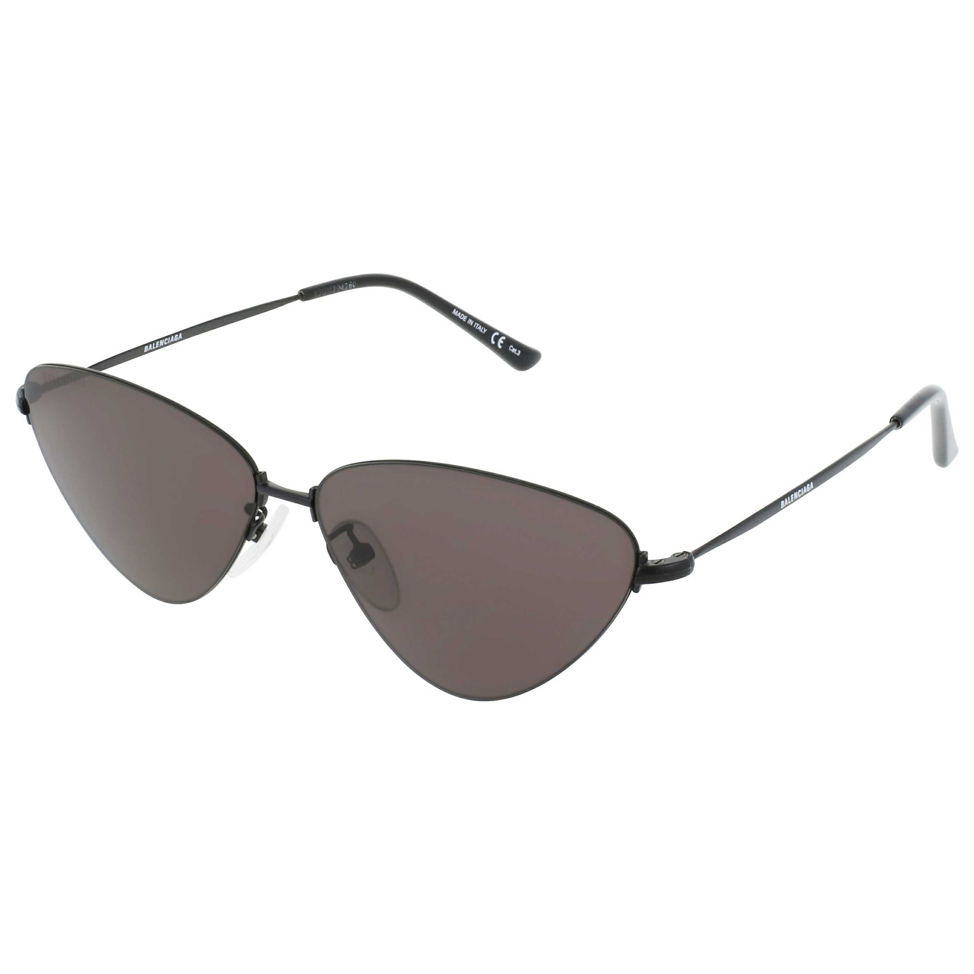 Front view of Balenciaga Fashion Unisex Sunglasses BB0015S-30006588-001