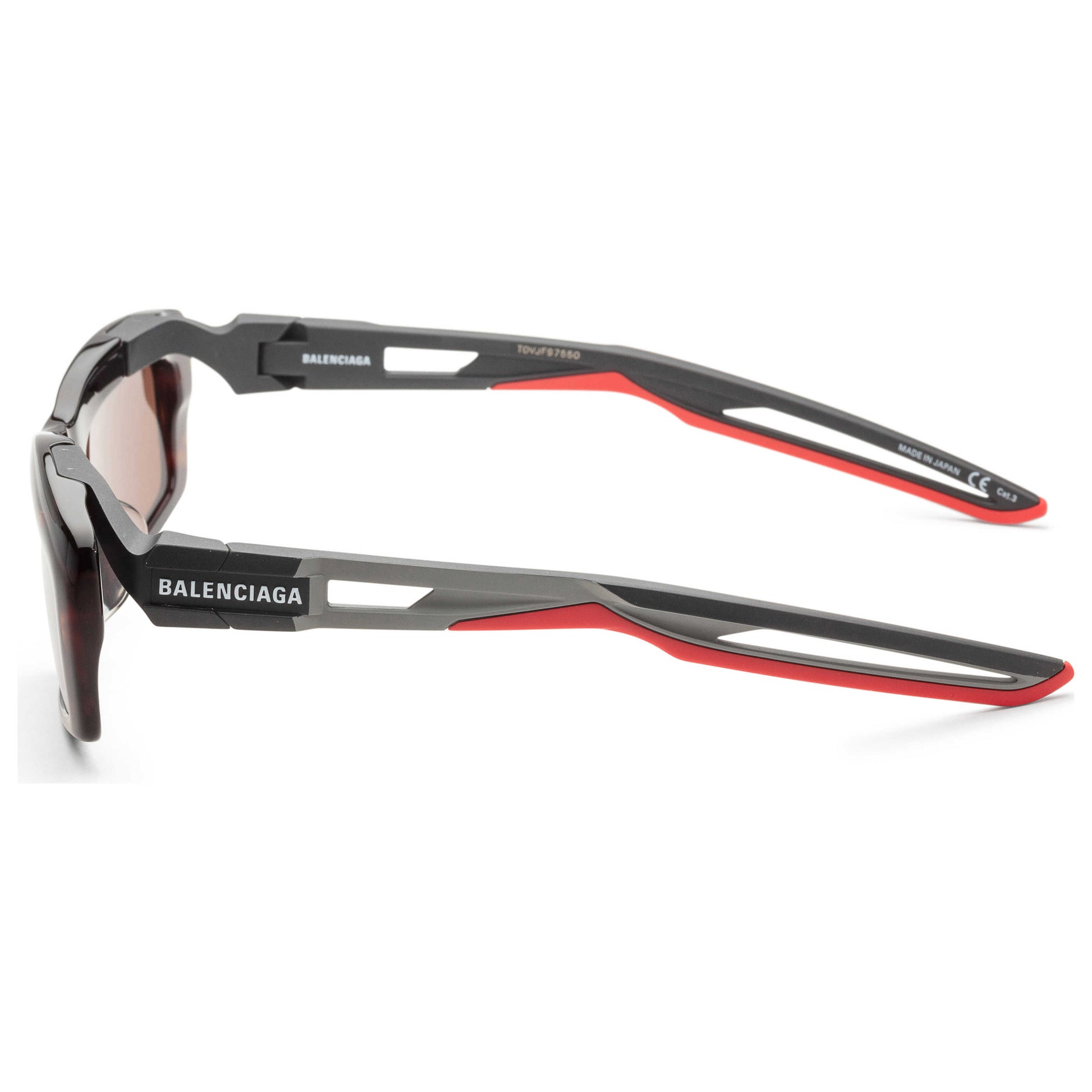 Left view of Balenciaga Fashion Unisex Sunglasses BB0026SA-30007769003