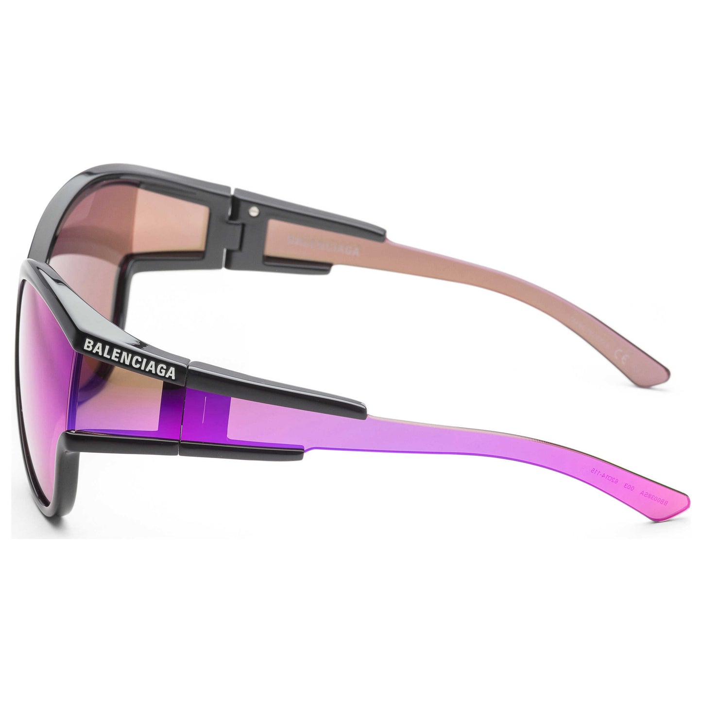 Left view of Balenciaga Fashion Women's Sunglasses BB0038SA-30007762003
