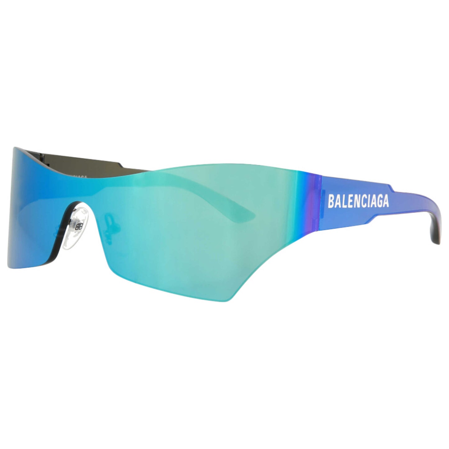 Front view of Balenciaga Fashion Unisex Sunglasses BB0040S-30007244-004