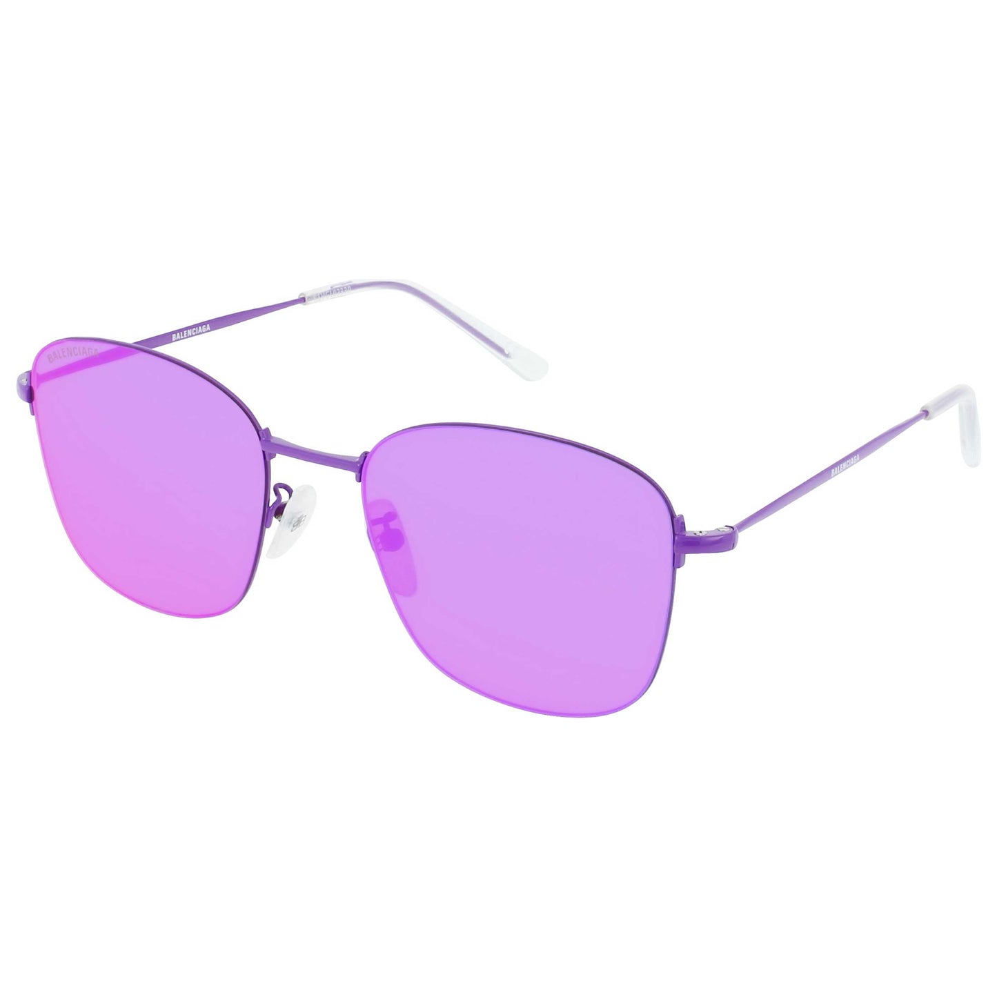 Front view of Balenciaga Fashion Unisex Sunglasses BB0061SK-30008129-002