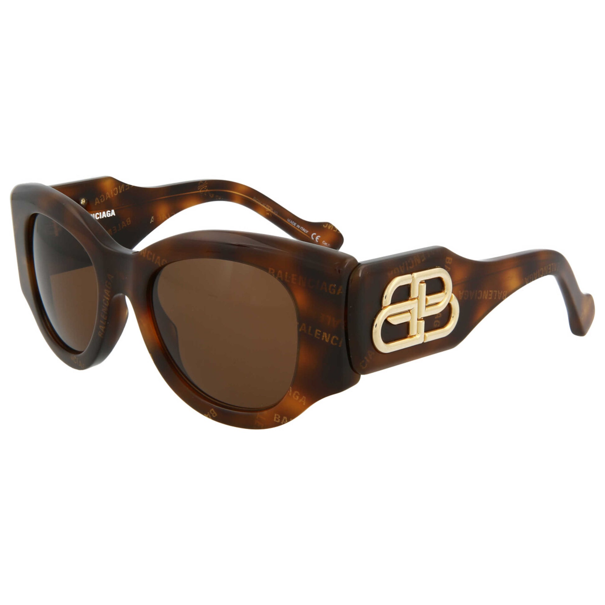 Front view of Balenciaga Women's Sunglasses BB0070S-30008288-007