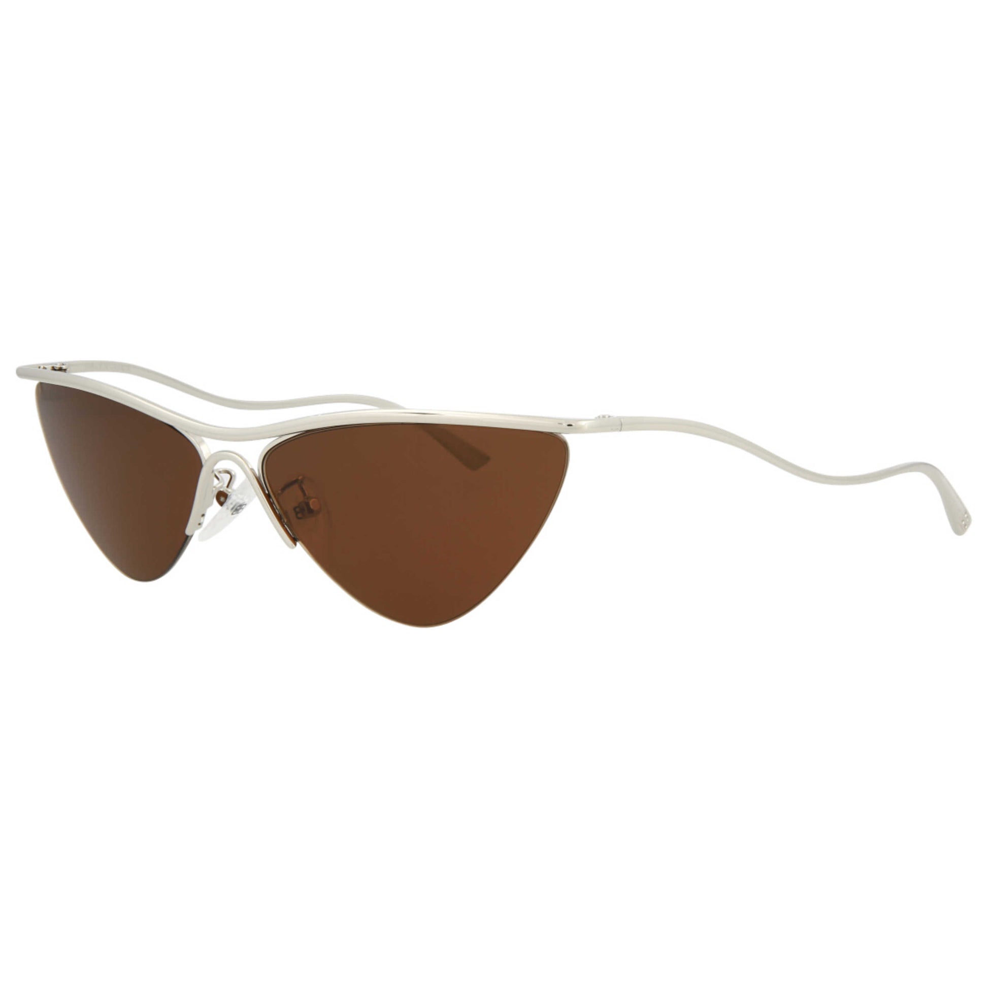 Front view of Balenciaga Fashion Women's Sunglasses BB0093S-30008409-002