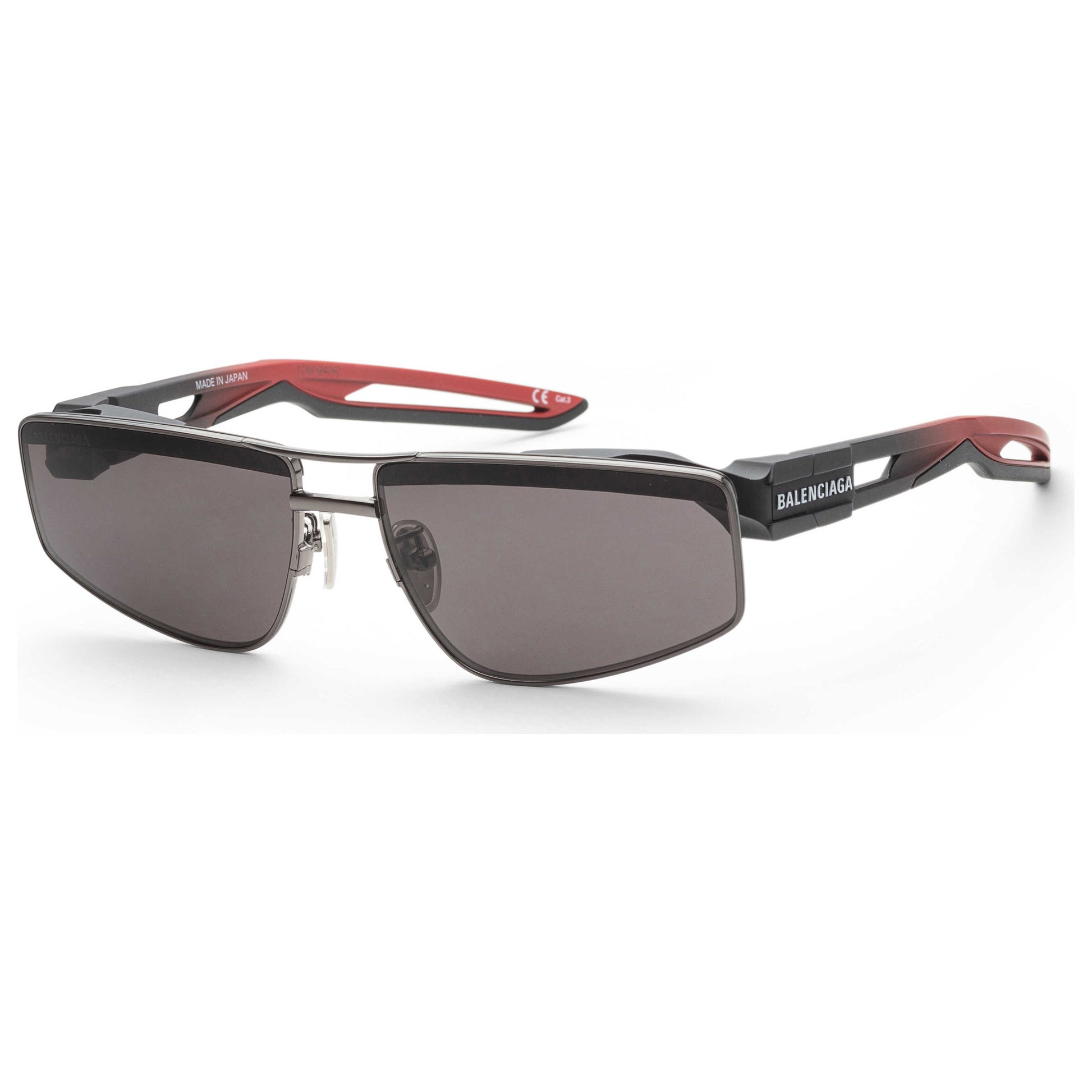 Front view of Balenciaga Fashion Men's Sunglasses BB0109S-30008974001