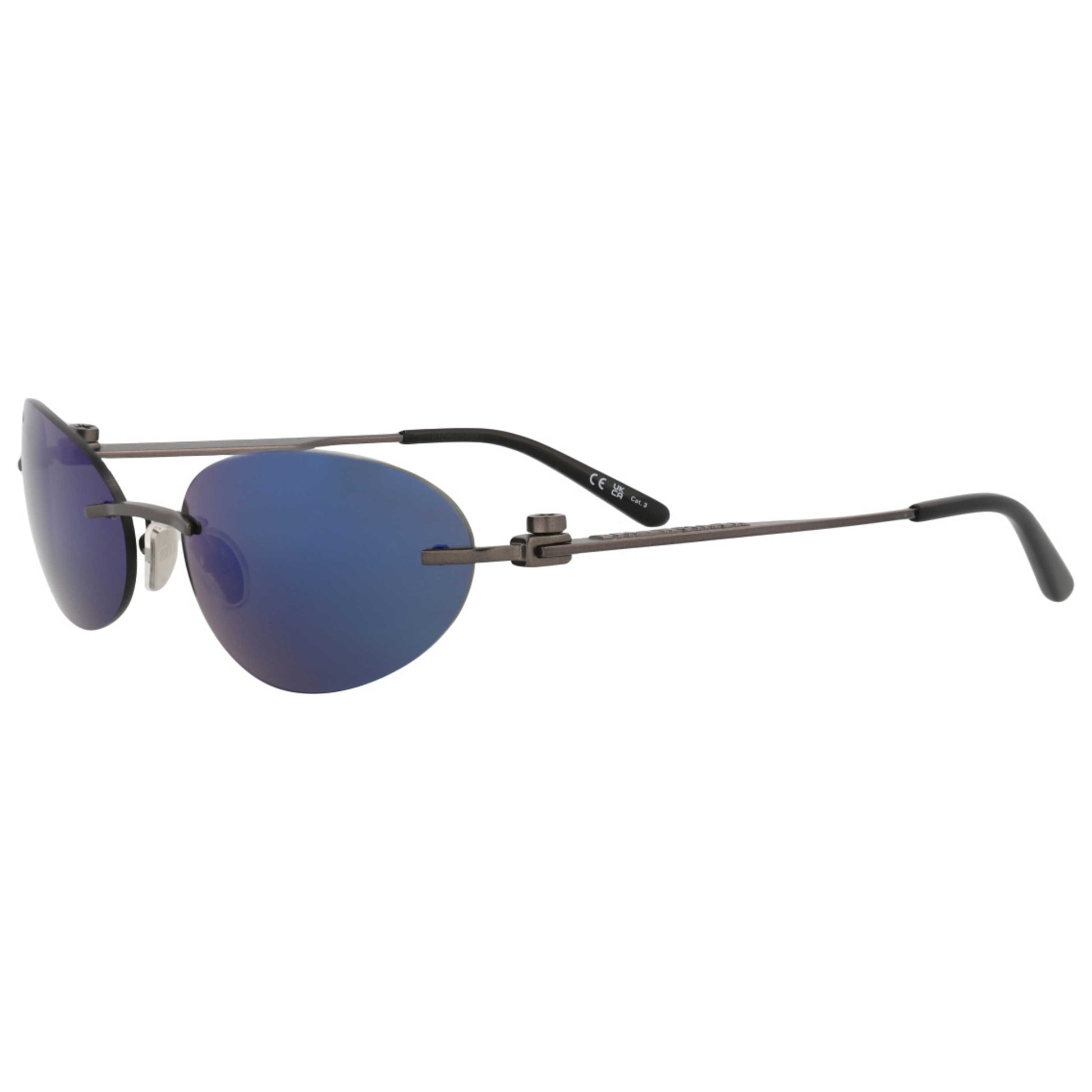 Front view of Balenciaga Fashion Unisex Sunglasses BB0179S-30011293-003