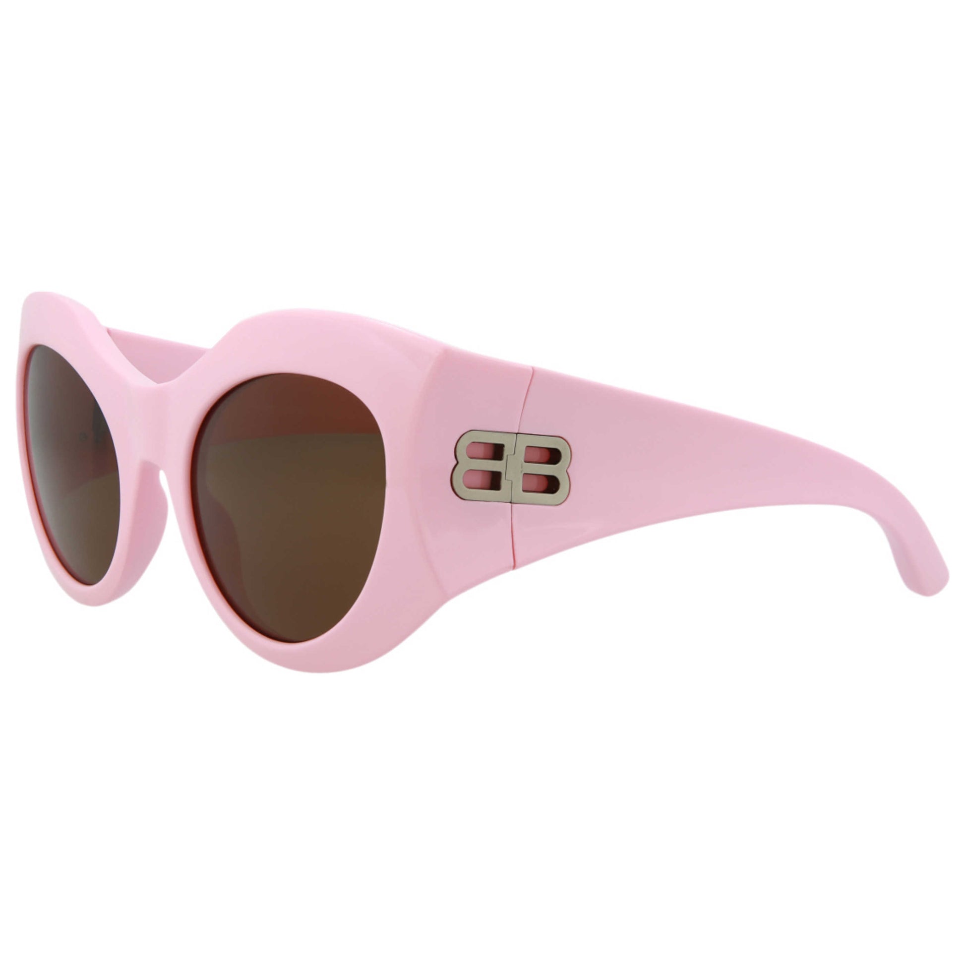 Front view of Balenciaga Novelty Women's Sunglasses BB0256S-30013971-004