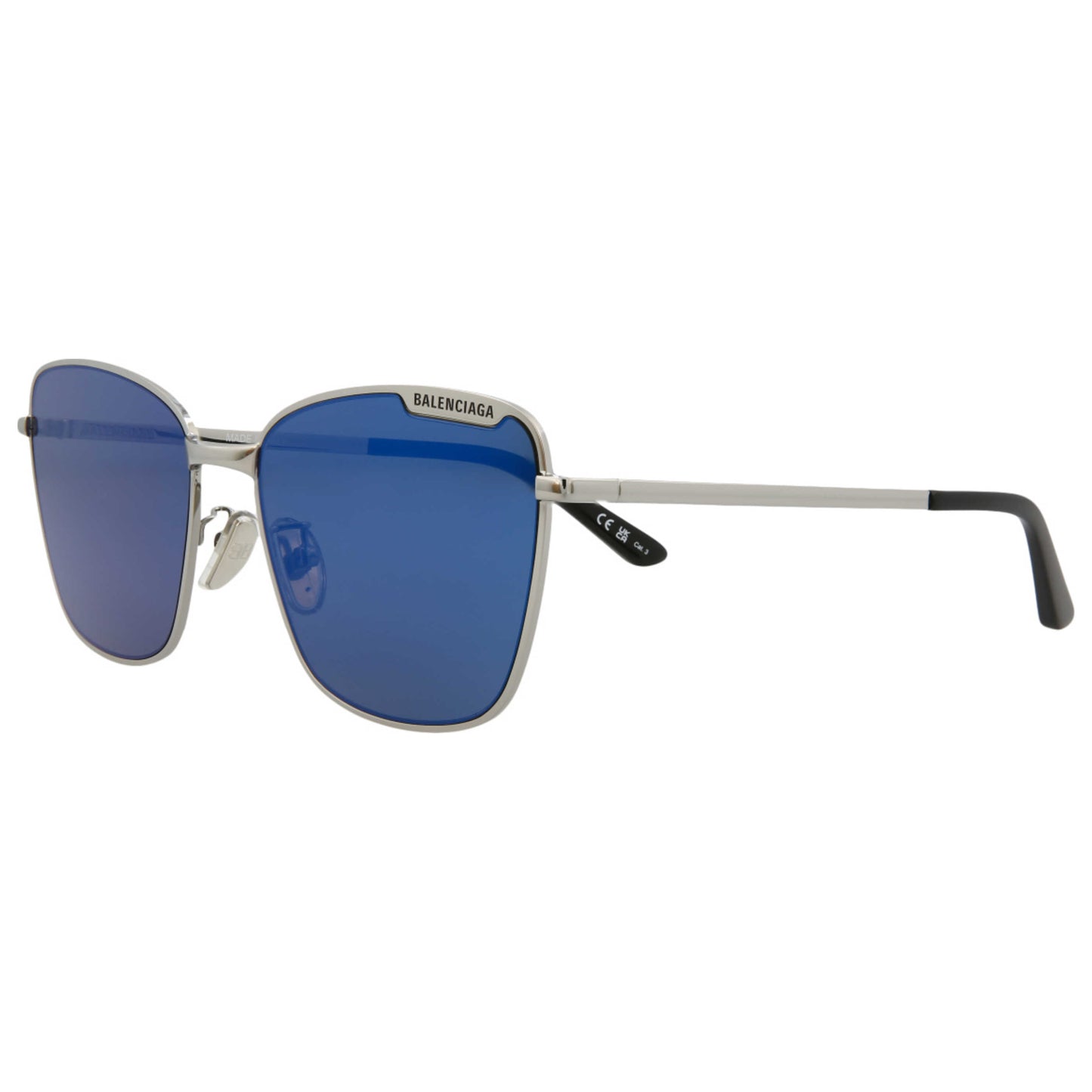 Front view of Balenciaga Fashion Women's Sunglasses BB0279SA-30013991-003