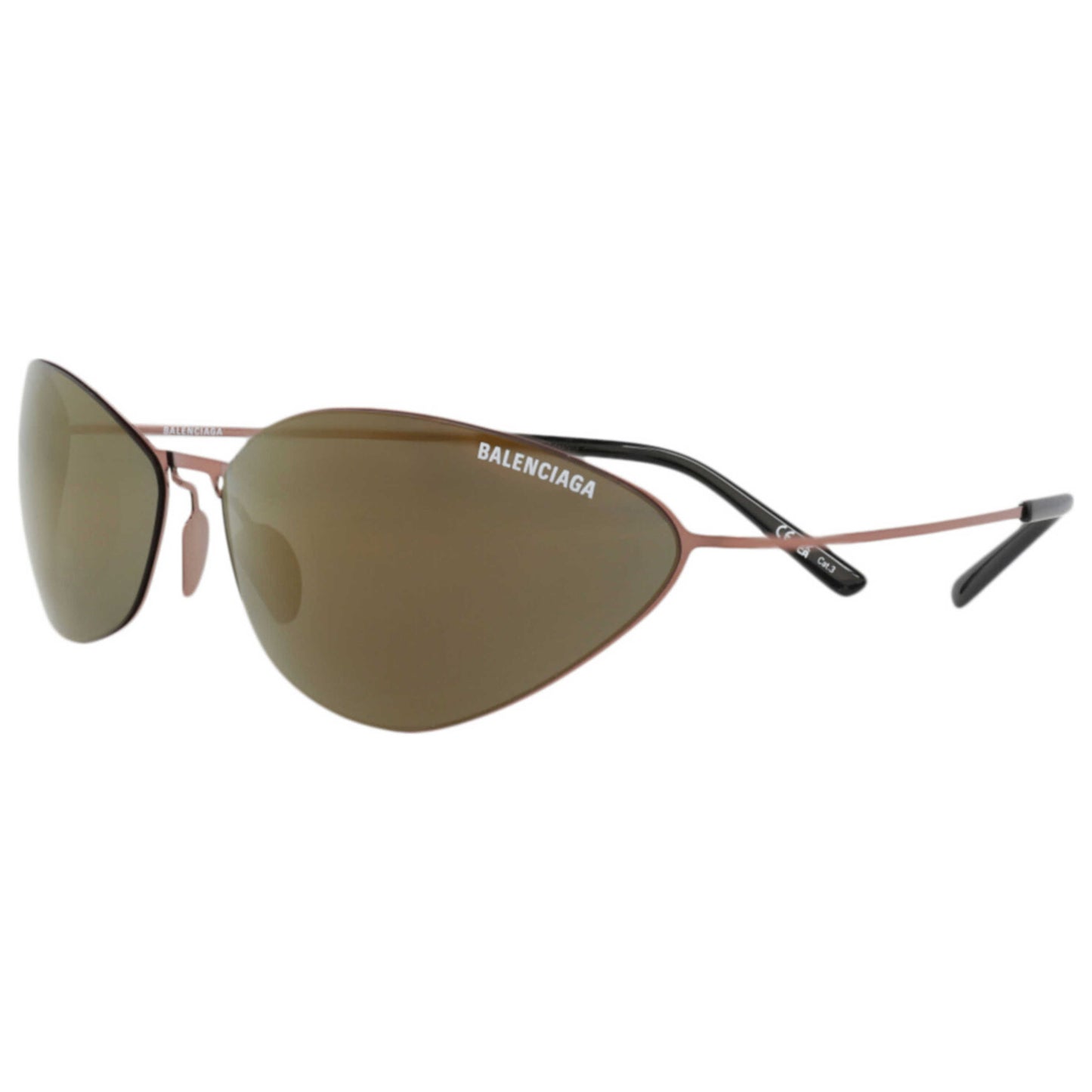 Front view of Balenciaga Unisex Sunglasses BB0350S-30015642-002