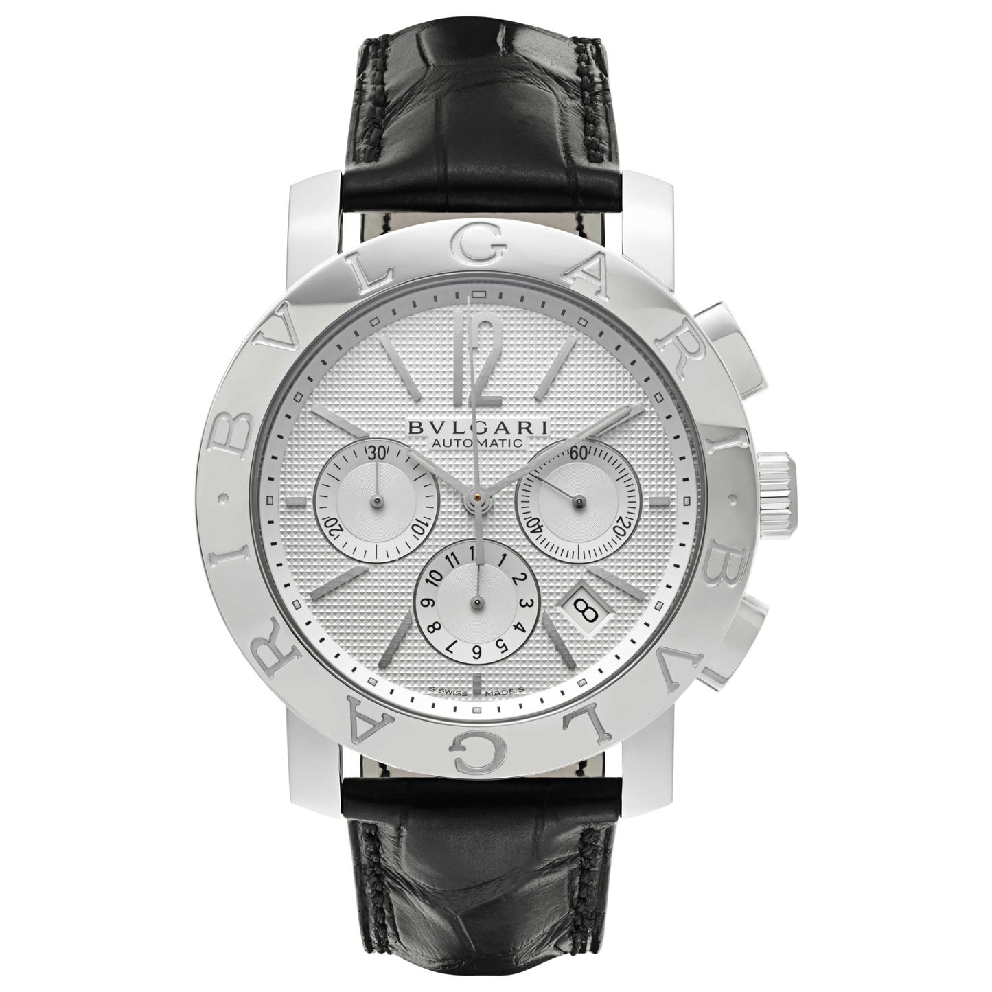 Front view of Bulgari Bvlgari Bvlgari Men's Automatic Watch BB42WSLDCH