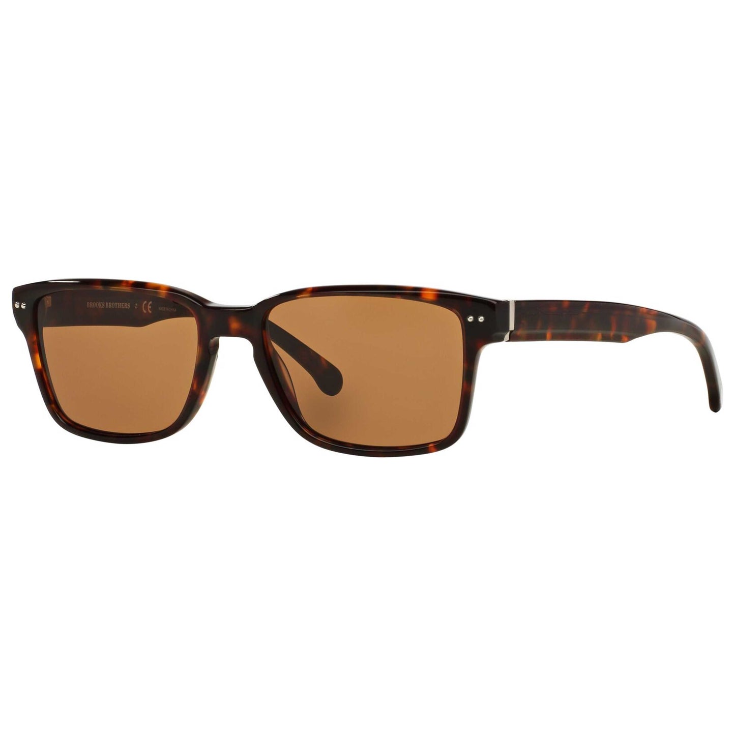 Front view of Brooks Brothers Fashion Men's Sunglasses BB725S-501673-52