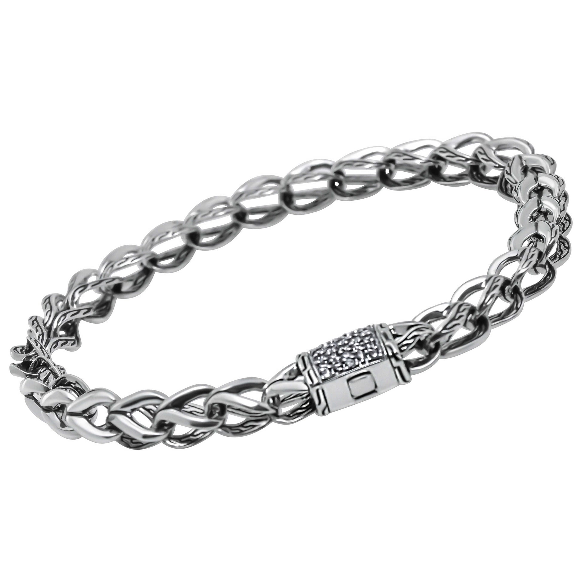 Front view of John Hardy Elegant Women's Bracelet BBP903712DIXM
