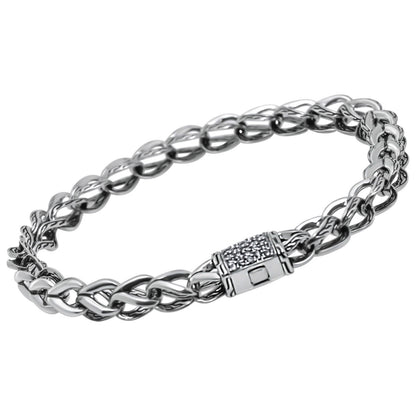 Front view of John Hardy Elegant Women's Bracelet BBP903712DIXM