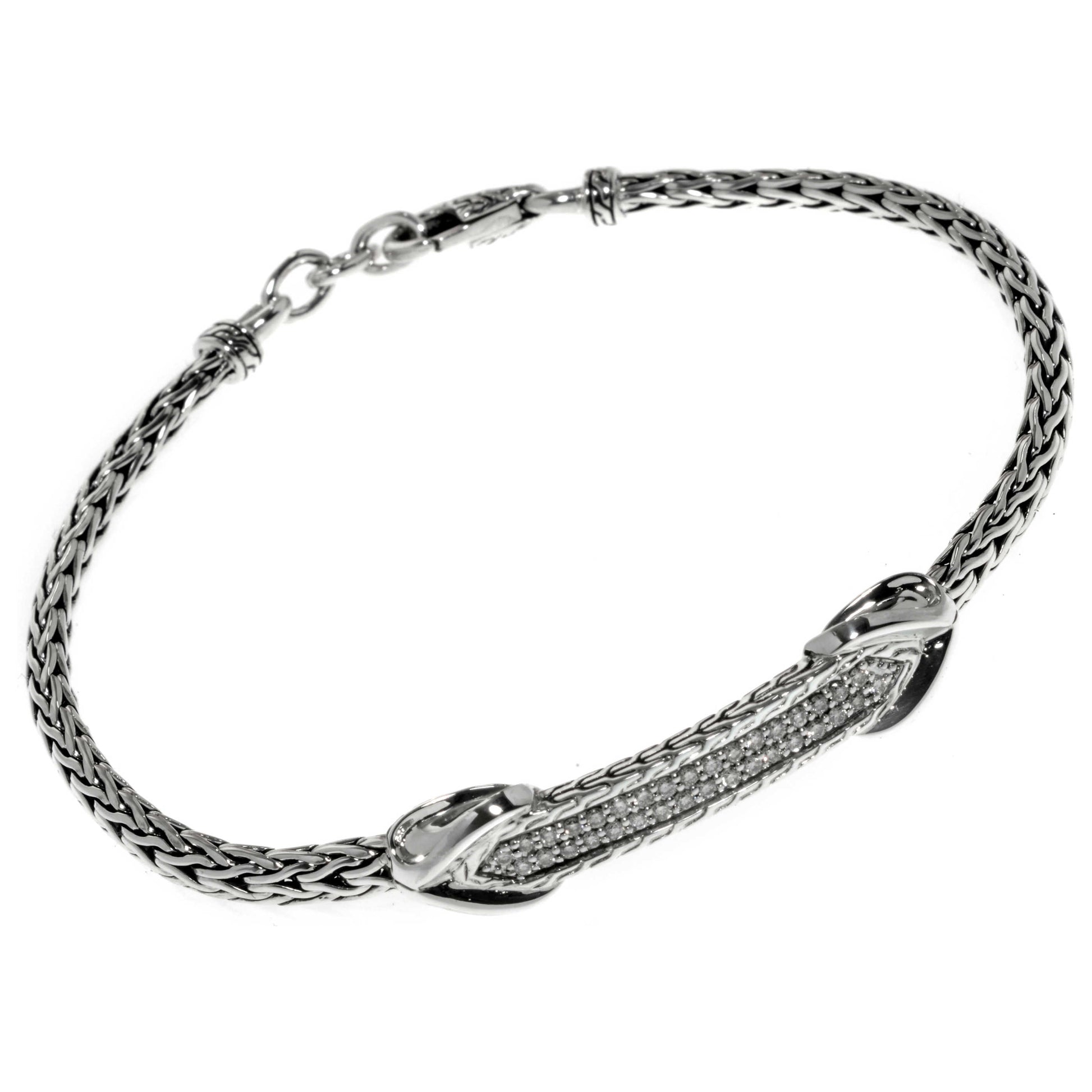 Front view of John Hardy Elegant Women's Bracelet BBP905702DIXM