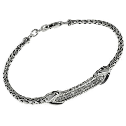 Front view of John Hardy Elegant Women's Bracelet BBP905702DIXM