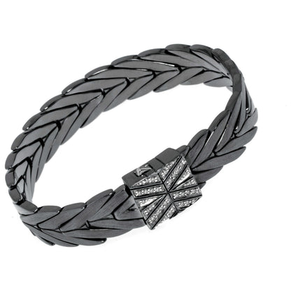 Front view of John Hardy Elegant Women's Bracelet BBP932702BHBRDDIXS