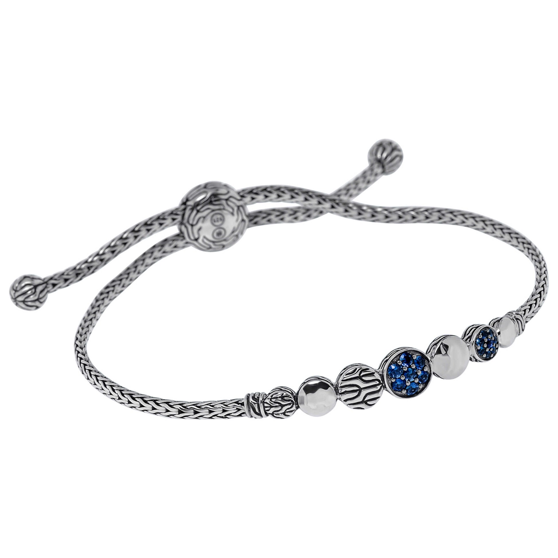 Front view of John Hardy Elegant Women's Bracelet BBS300934BSPXS-M